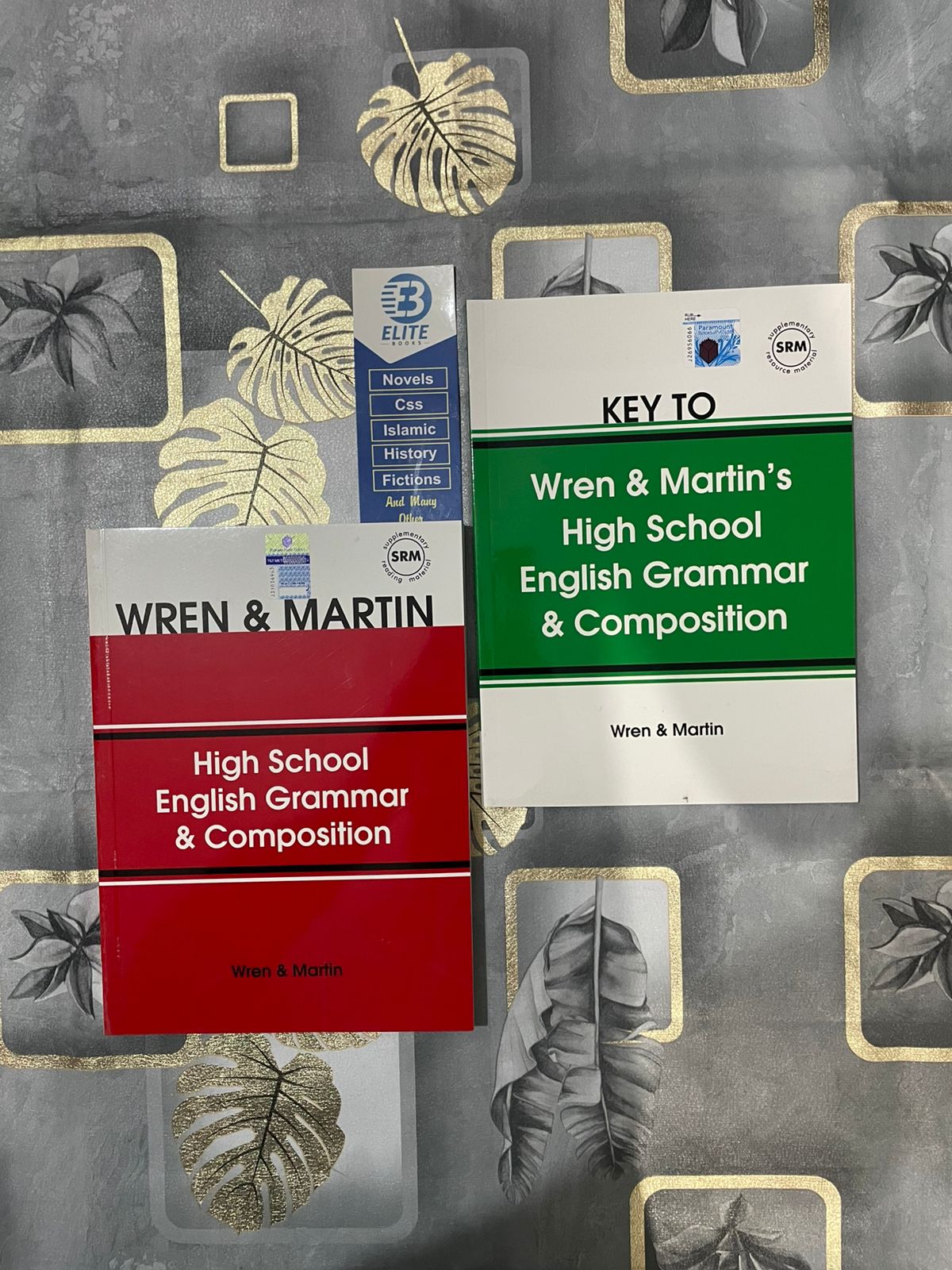 High School English Grammar and Composition Book and Key Book by Wren and Martin