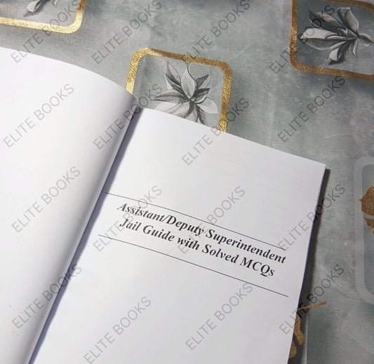 Assistant/Deputy Superintendent Jail Guide 2025